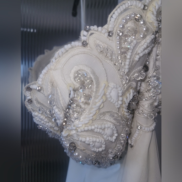 Strapless Wedding Dress - Picture 12 of 13